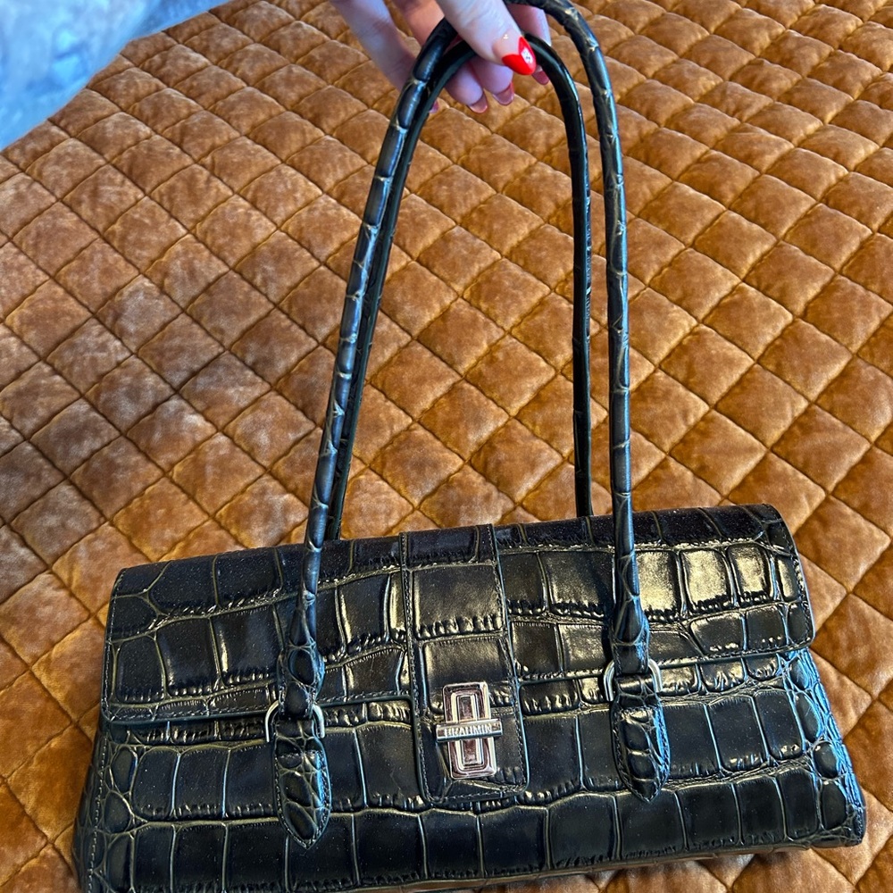 Brahmin Dayan Matcha Green Shoulder Bag